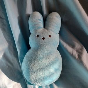 Blue Peeps Bunny Easter Plush Stuffed Animal 8"